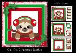 Chill Out Christmas Sloth 3