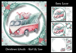 Christmas Wheels - Red VW Van