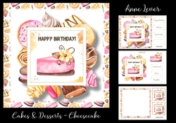 Cakes & Desserts Birthday - Cheesecake