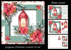 Gorgeous Christmas Lantern In Red