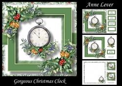 Gorgeous Christmas Clock