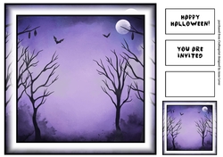 Simple Halloween Scene 18