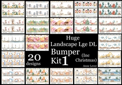 Huge Landscape Lge DL Bumper Kit 1 (inc christmas)