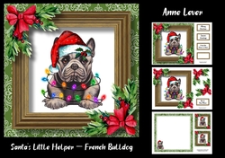 Santas Little Helper - French Bulldog