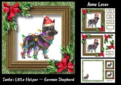 Santas Little Helper - German Shepherd