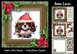 Santas Little Helper - King Charles Spaniel