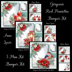 Gorgeous Red Poinsettia Bumper Kit