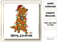Christmas Animal Helper - Dog
