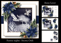 Festive Nights - Snowy Owls