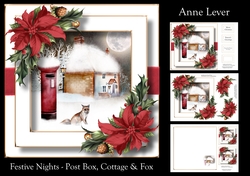 Festive nights - Post Box, Cottage & Fox