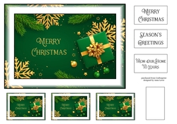 Simple A5 Christmas 2