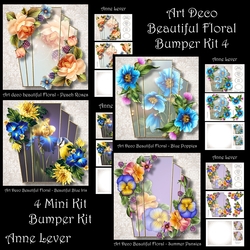 Art Deco Beautiful Floral Bumper Kit 4