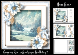 Gorgeous Winter Landscape Birthday 2