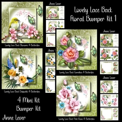 Lovely Lace Back Floral Bumper Kit 1