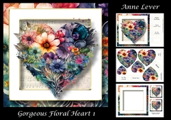 Gorgeous Floral Heart 1