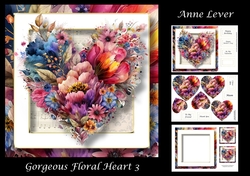Gorgeous Floral Heart 3