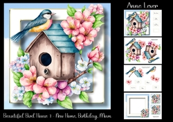 Beautiful Bird House 1 - New Home, Birthday, Mum