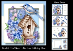 Beautiful Bird House 2 - New Home, Birthday, Mum