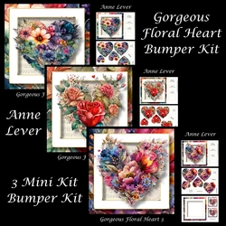 Gorgeous Floral Heart Bumper Kit