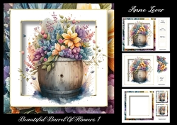 Beautiful Barrel Of Flowers 1