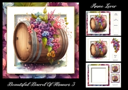 Beautiful Barrel Of Flowers 3