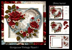 Gorgeous Vintage Heart 1