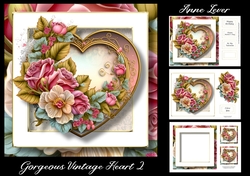 Gorgeous Vintage Heart 2