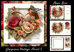 Gorgeous Vintage Heart 5