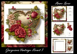 Gorgeous Vintage Heart 7