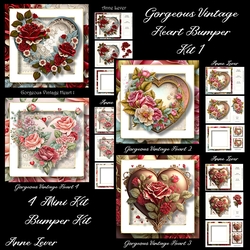 Gorgeous Vintage Heart Bumper Kit 1