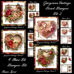 Gorgeous Vintage Heart Bumper Kit 2
