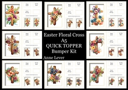 Easter Floral Cross Bumper Kit