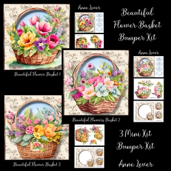 Beautiful Flower Basket Bumper Kit