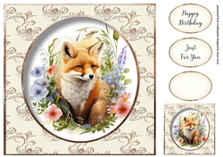 Simple Painted Fox
