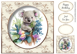 Simple Painted Koala
