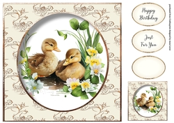 Simple Painted Ducks