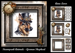 Steampunk Animals - German Shepherd