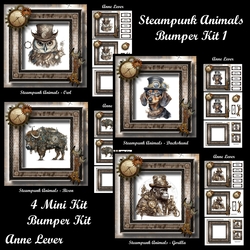 Steampunk Animals Bumper Kit 1