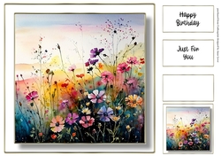 Simple Wildflower Field 1