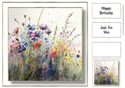 Simple Wildflower Field 3