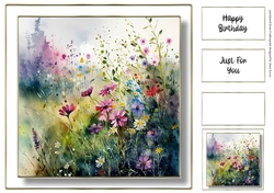 Simple Wildflower Field 6