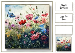 Simple Wildflower Field 7