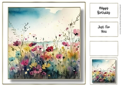 Simple Wildflower Field 8