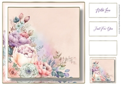 Simple Pastel Floral 3 - No Words