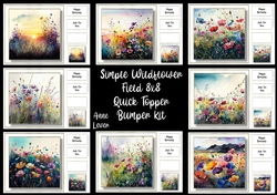 Simple Wildflower Field Bumper Kit