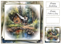 Rustic Riverside Cabin 3