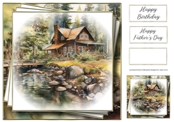 Rustic Riverside Cabin 5