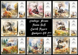 Vintage Steam Train Bumper Kit