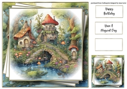 Whimsical Fairy Village 1