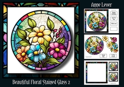 Beautiful Floral Stained Glass 2